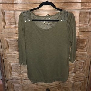 3/4 sleeve top